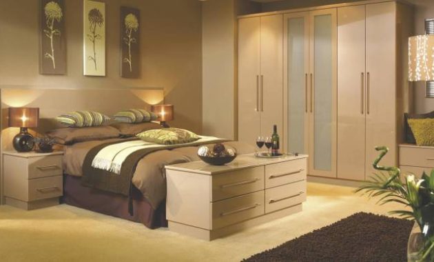 Modular bedroom furniture for easy setup